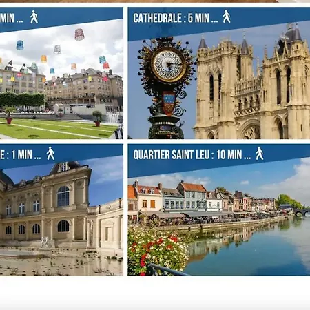 Cine Cathedrale Parking Beffroi Amiens